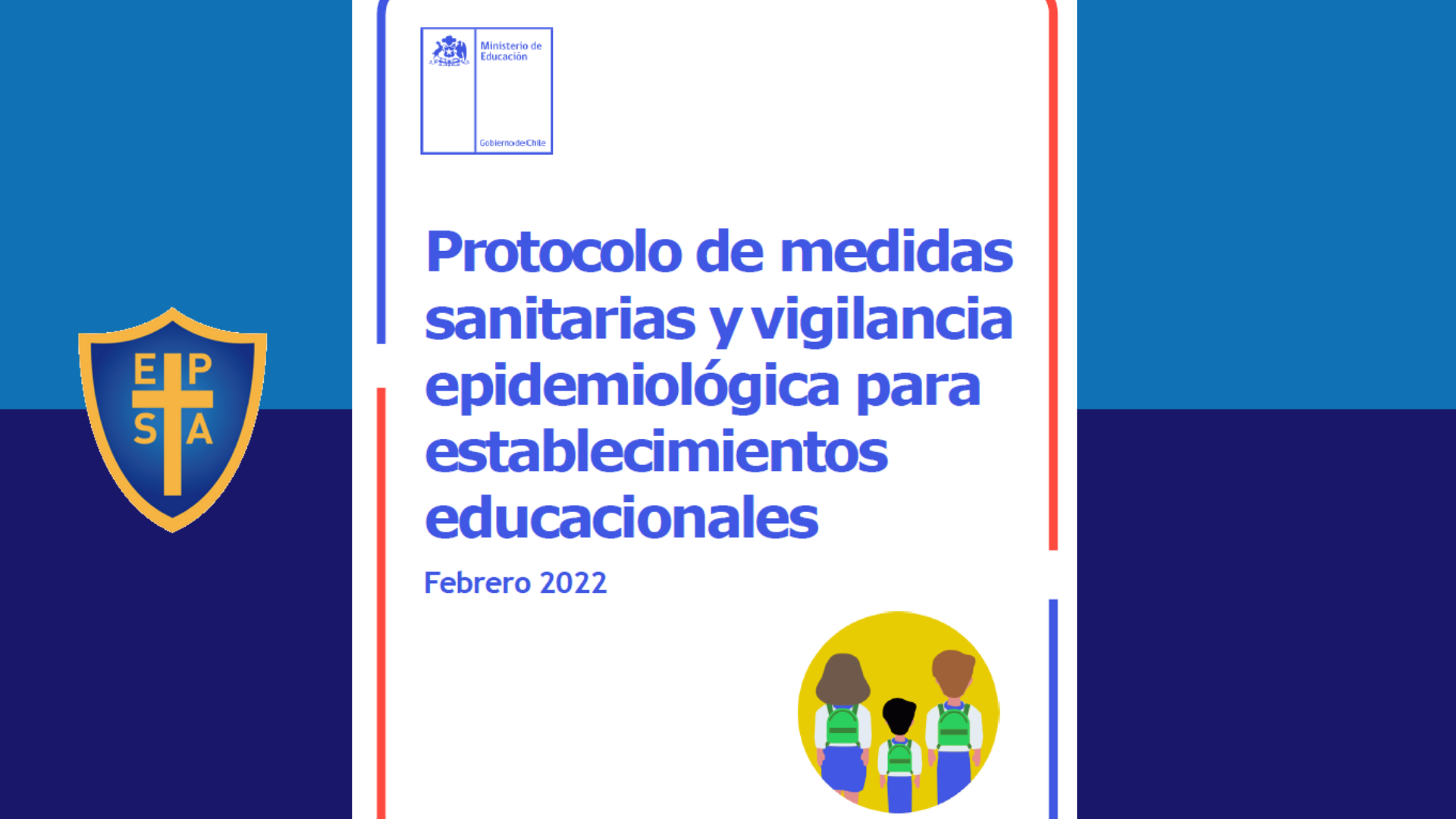 En este momento estás viendo Protocolo de medidas sanitarias y vigilancia epidemiológica para establecimientos educacionales